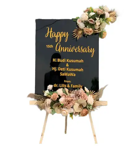 Papan Bunga Akrilik Kanarakan